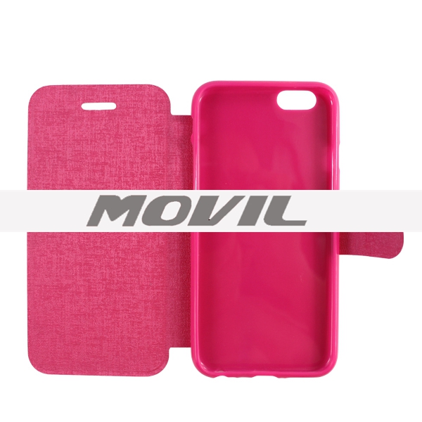 NP-2566 3D Funda de cuero PU para Apple iPhone 6-15